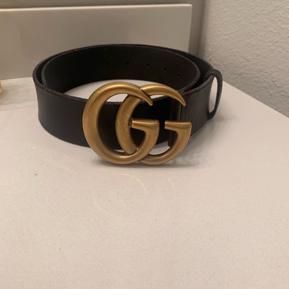 Gucci Accessories - Gucci Logo Belt 75